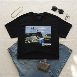 Ice Cube Graphic T-Shirt Women XL Black Hip Hop Rap Streetwear Lowrider Tee